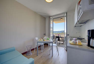 Bilocale 28 m2 lake view